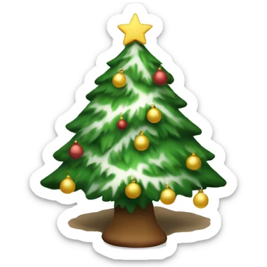 Christmas tree  sticker