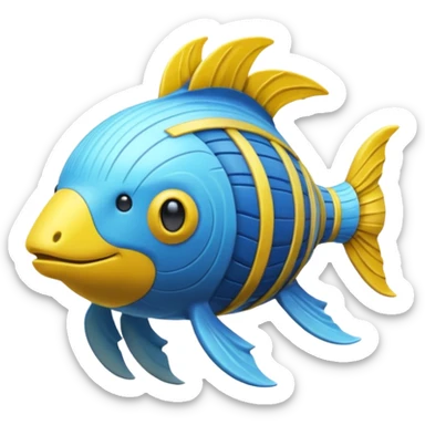 Oceanic Hydrothermal Hydroelectric Whirly Camerupt-Manectric-Wailmer-fusion-hybrid (full body) sticker