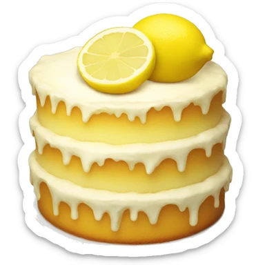Italian Lemon cake  sticker