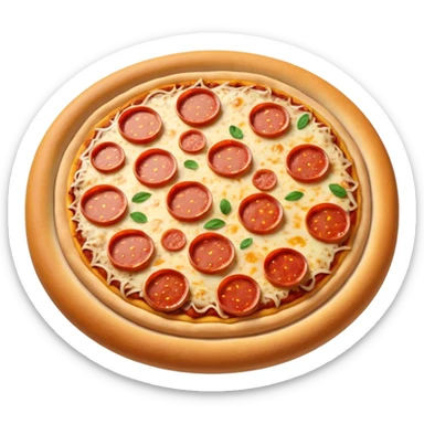 Sausage Pepperoni Extra Cheese Pizza sticker