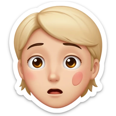 sentiment de gêne  sticker