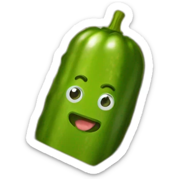 Pickle in a box sticker