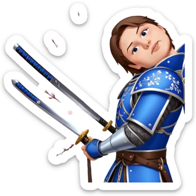 Samurai Warrior sticker