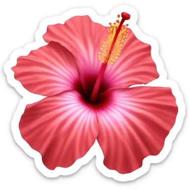 hibiscus sticker