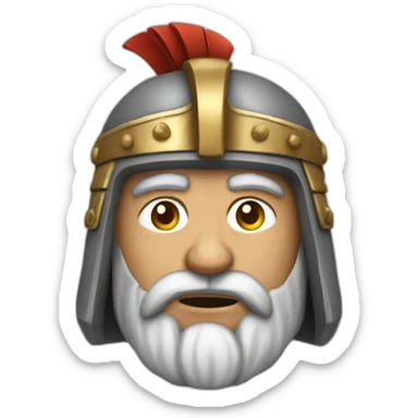 rome old warrior sticker