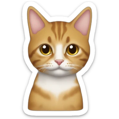 un chat qui est entrain de dunker sticker