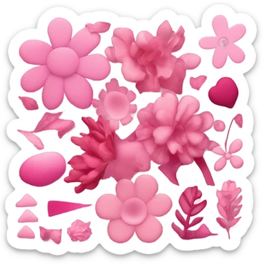 Pink sticker