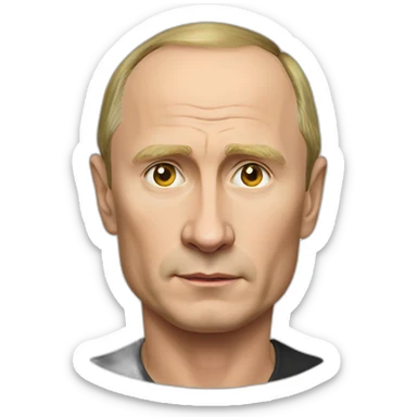 Putin caput sticker