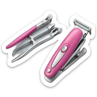 Manicure Set Nail Clippers sticker