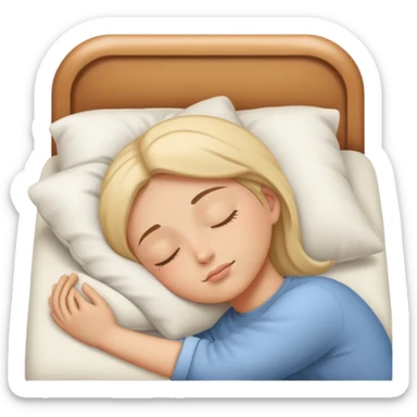 Going to sleep  sticker