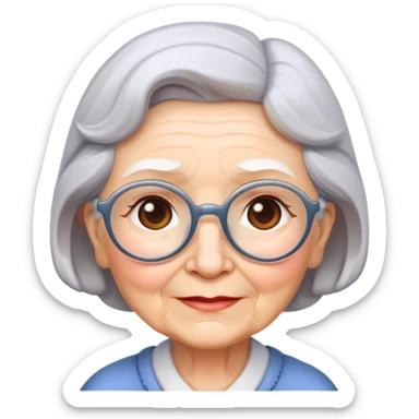 Cute grandma  sticker