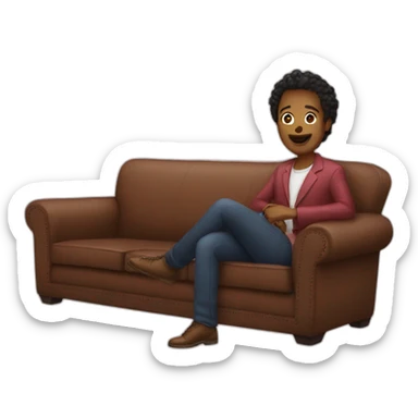 sofa interview sticker