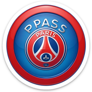 Logo psg realist  sticker