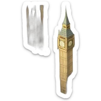 houses of parliament sticker