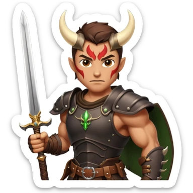 demon hunter sticker