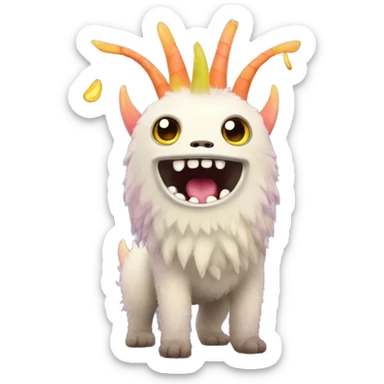 Furcorn My singing monsters sticker