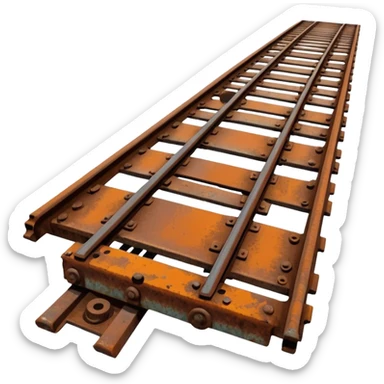 Railway Track sticker