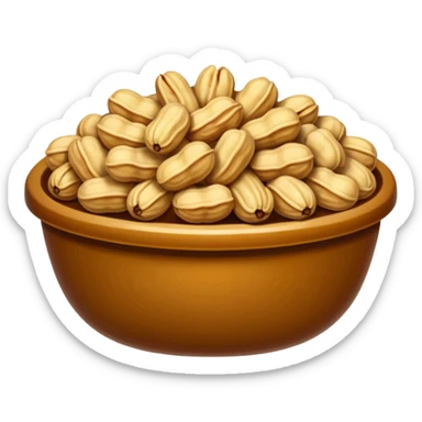 candied peanuts sticker