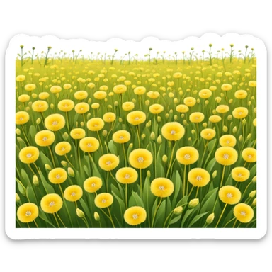 scandinavian tussilago sticker