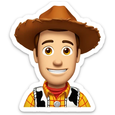 Woody toy story  sticker