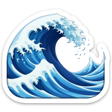 Tsunami sticker