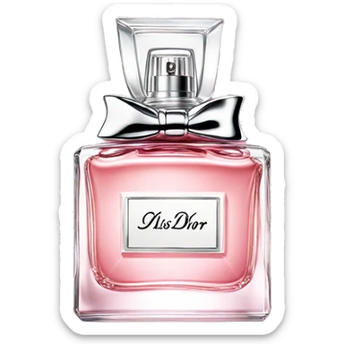 Miss dior perfume sticker