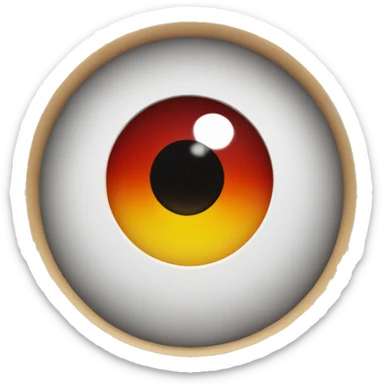 bloodshot eye emoji sticker