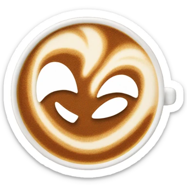 Latte  sticker