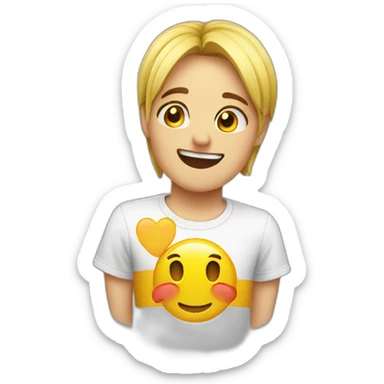 Smile Cry Mix Emoji sticker