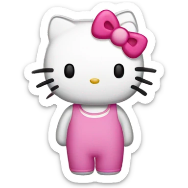 Hello kitty  sticker