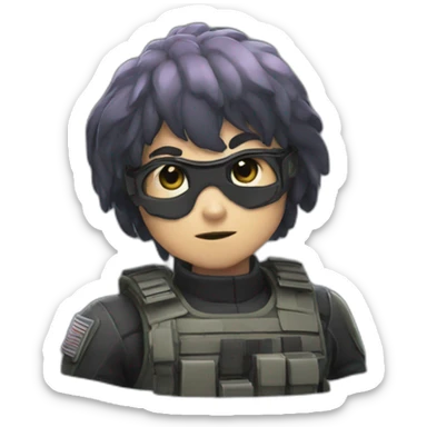 Dokaebi rainbow 6  sticker