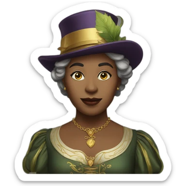 Magicienne des ténèbres sticker