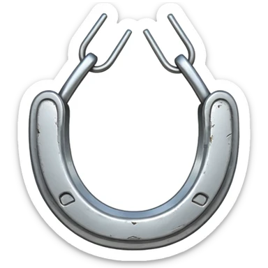 Horseshoe small sticker