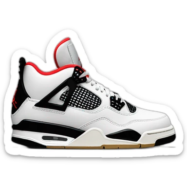 Jordan4 sticker