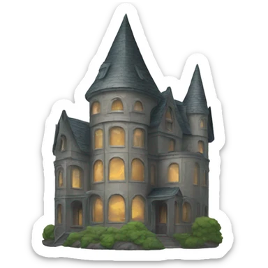 glass castle sticker