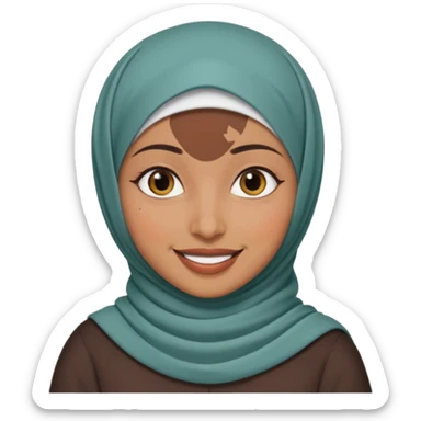 Hijabi Pakistani  sticker