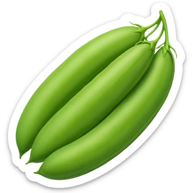 Soy beans sticker