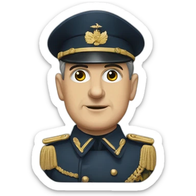 Charles de Gaulle sticker