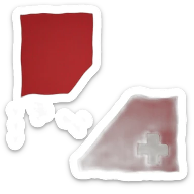 vaud canton flag sticker