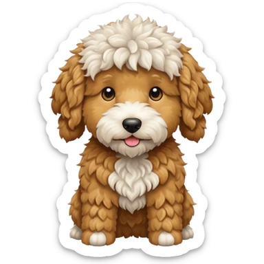 golden doodle sticker