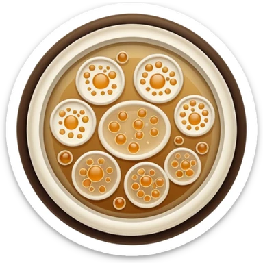 placa de petry com bastoes sticker