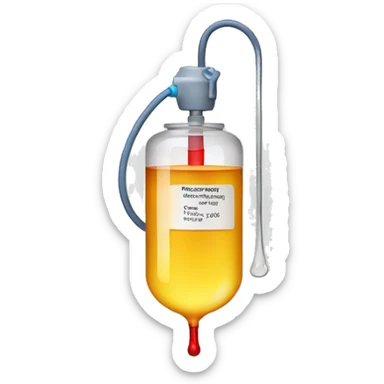 
intravenous infusion sticker