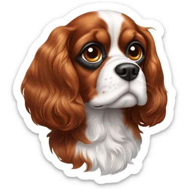 cavalier speaking sticker