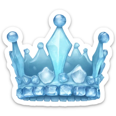 crown of ice sticker