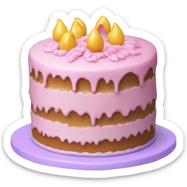 Cake sticker