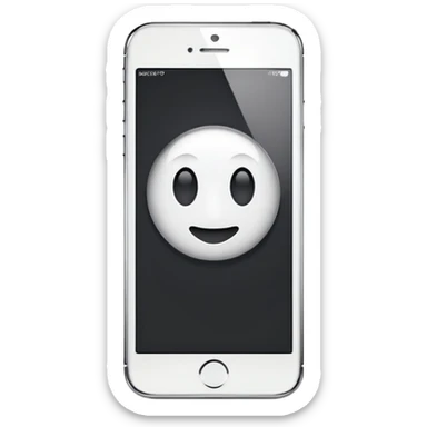 Téléphone apple  sticker