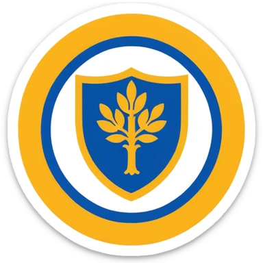 Copy the Leeds untied logo on the Internet  sticker