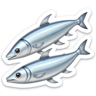 two anchovies sticker