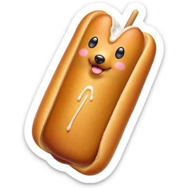 korean corn dog sticker