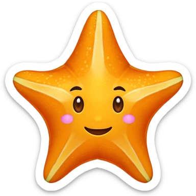 Estrela do mar  sticker